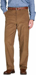 Chums Corduroy Pants with Hidden Stretch Elasticated Waist - Classic