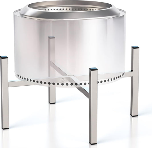 15-27 inch Fire Pit Stand for Solo Stove - Adjustable & Sturdy