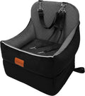Car Dog Booster Seat Elevated for Small Dog up to 35 lbs - Secure