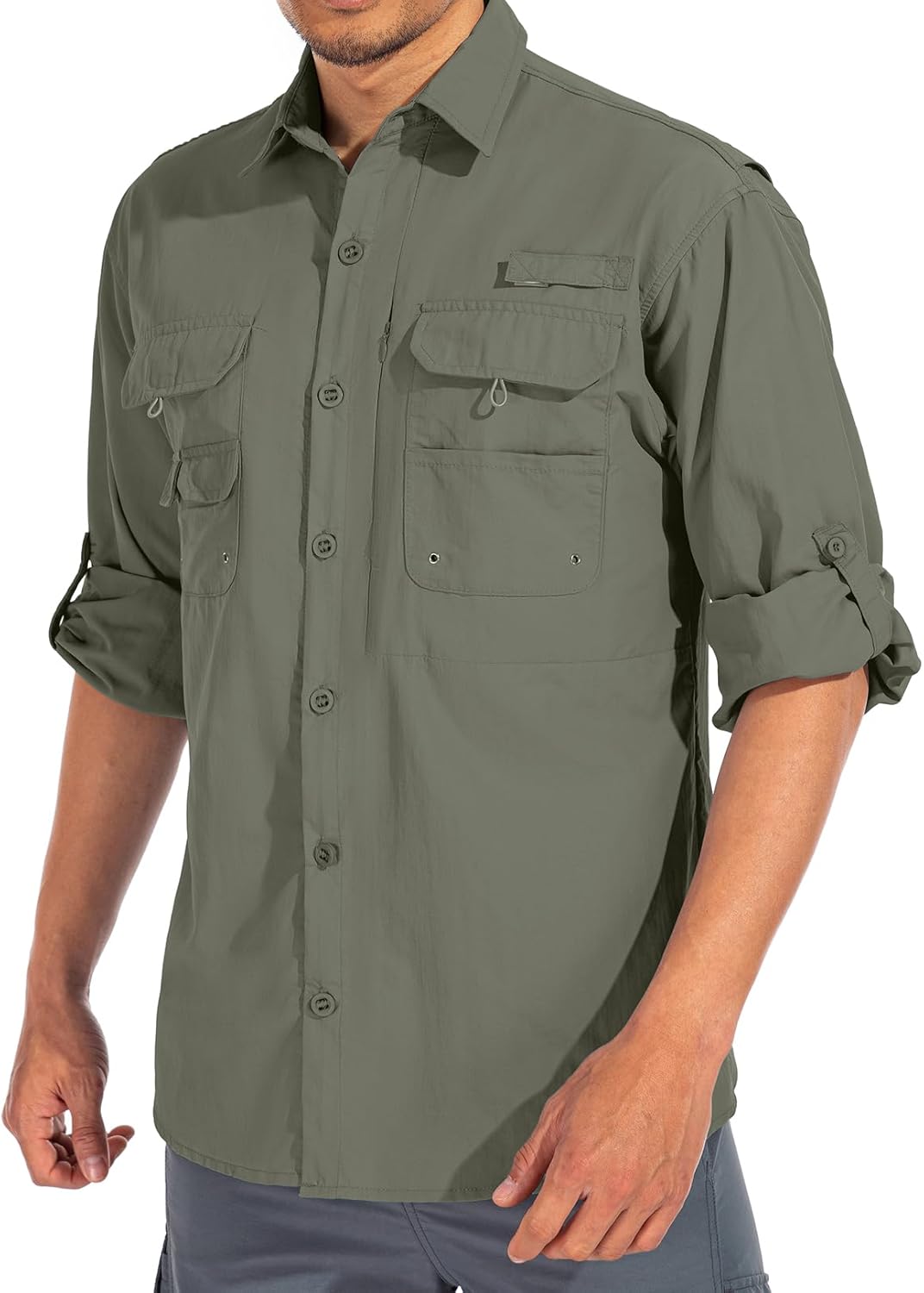 Men's Sun Protection Fishing Shirts for Outdoor Adventures