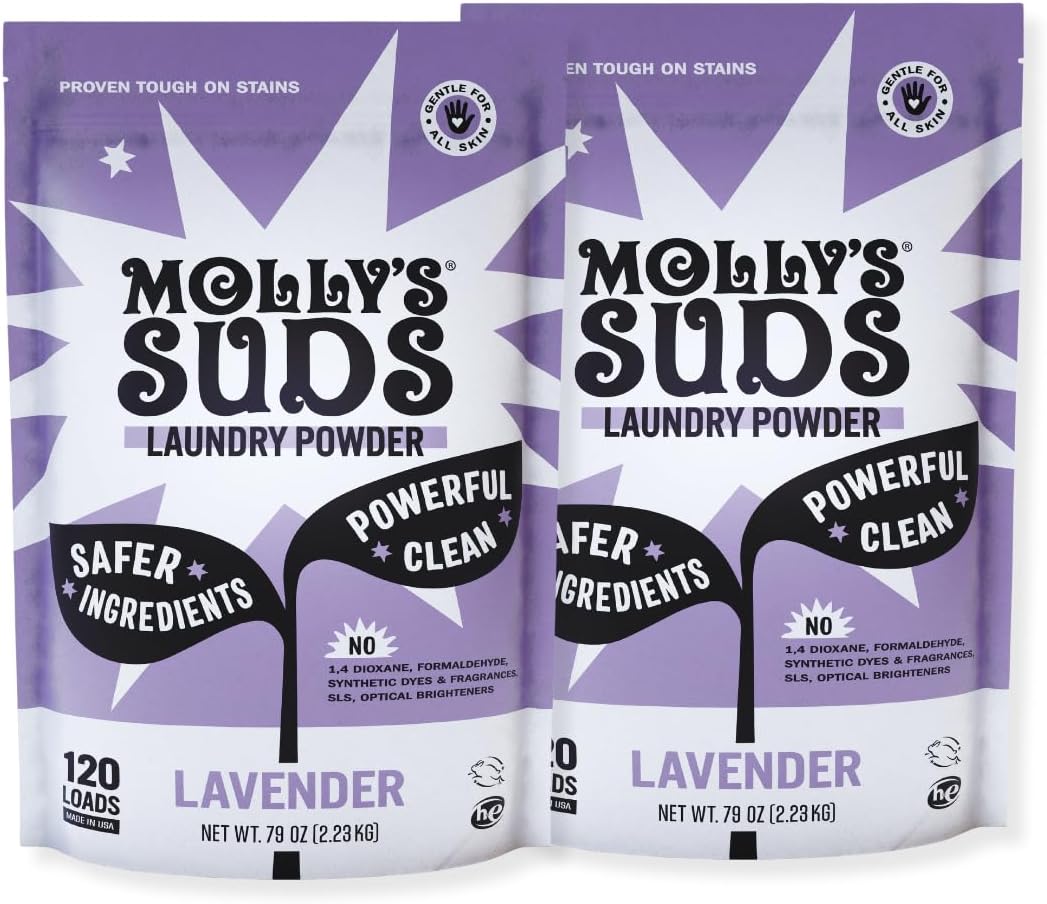 Molly's Suds Original Laundry Detergent Powder for Sensitive Skin