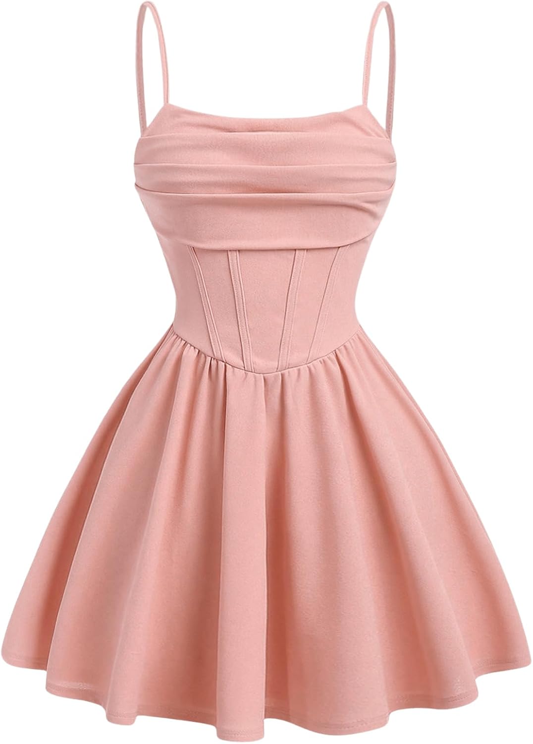 SHENHE Girl's Spaghetti Strap Corset Dress for Summer Fun