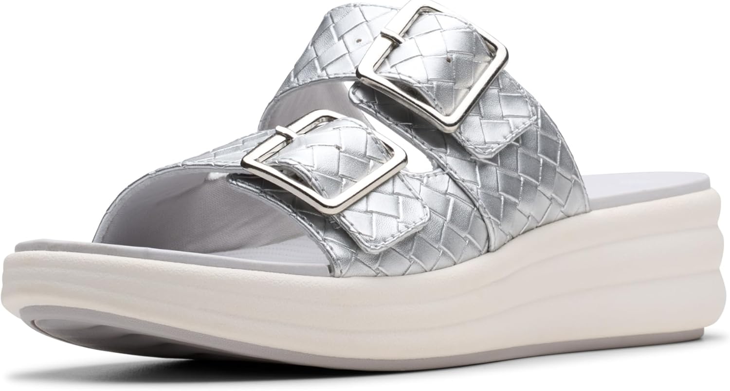 Clarks womens Drift Buckle Sandals for Ultimate Comfort and Style