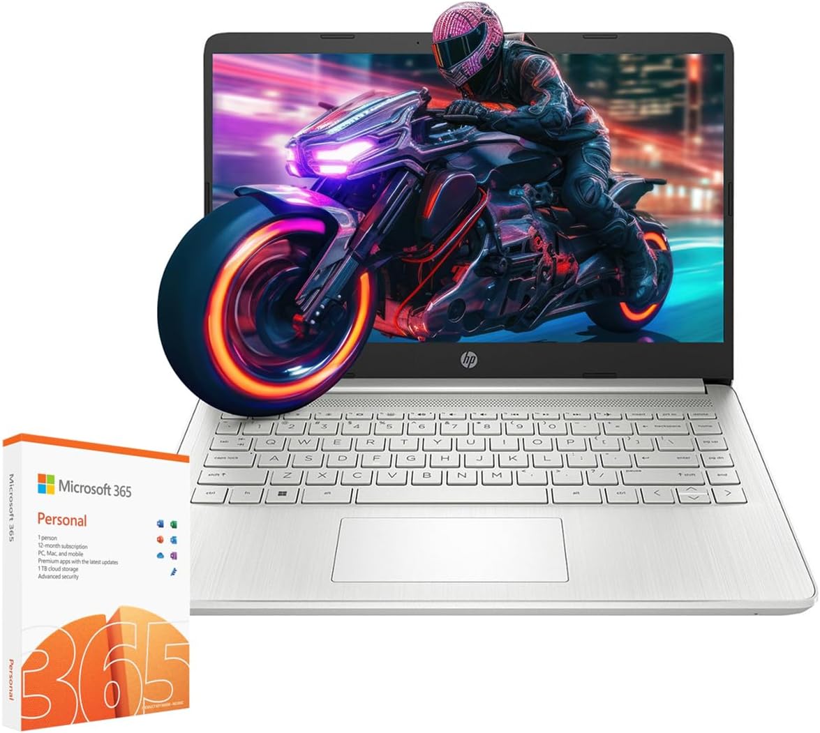 HP Stream 14 Laptop with Intel Celeron and 16GB RAM for Work