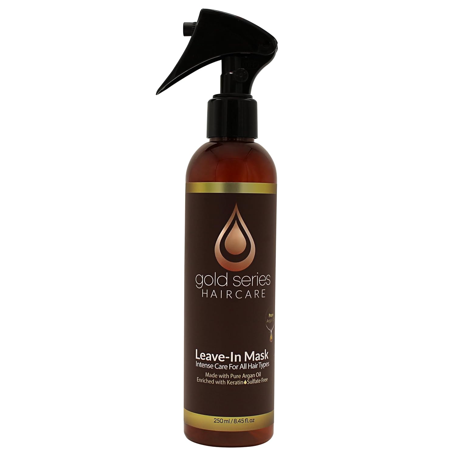 Gold Series Leave-In Hair Mask for Curly Frizzy or Damaged Hair
