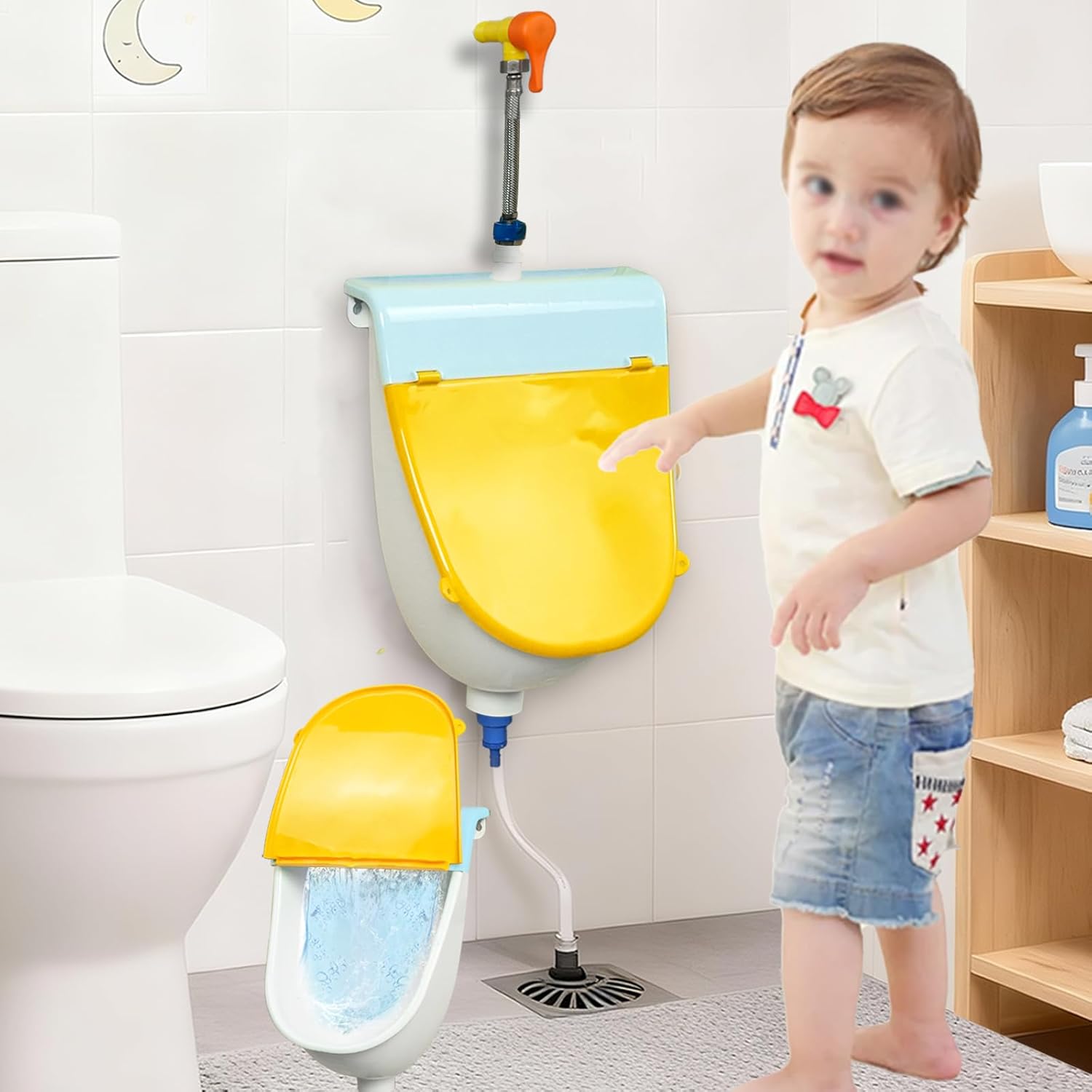 Toddler Urinal Potty Wall Mounted for Easy Potty Training