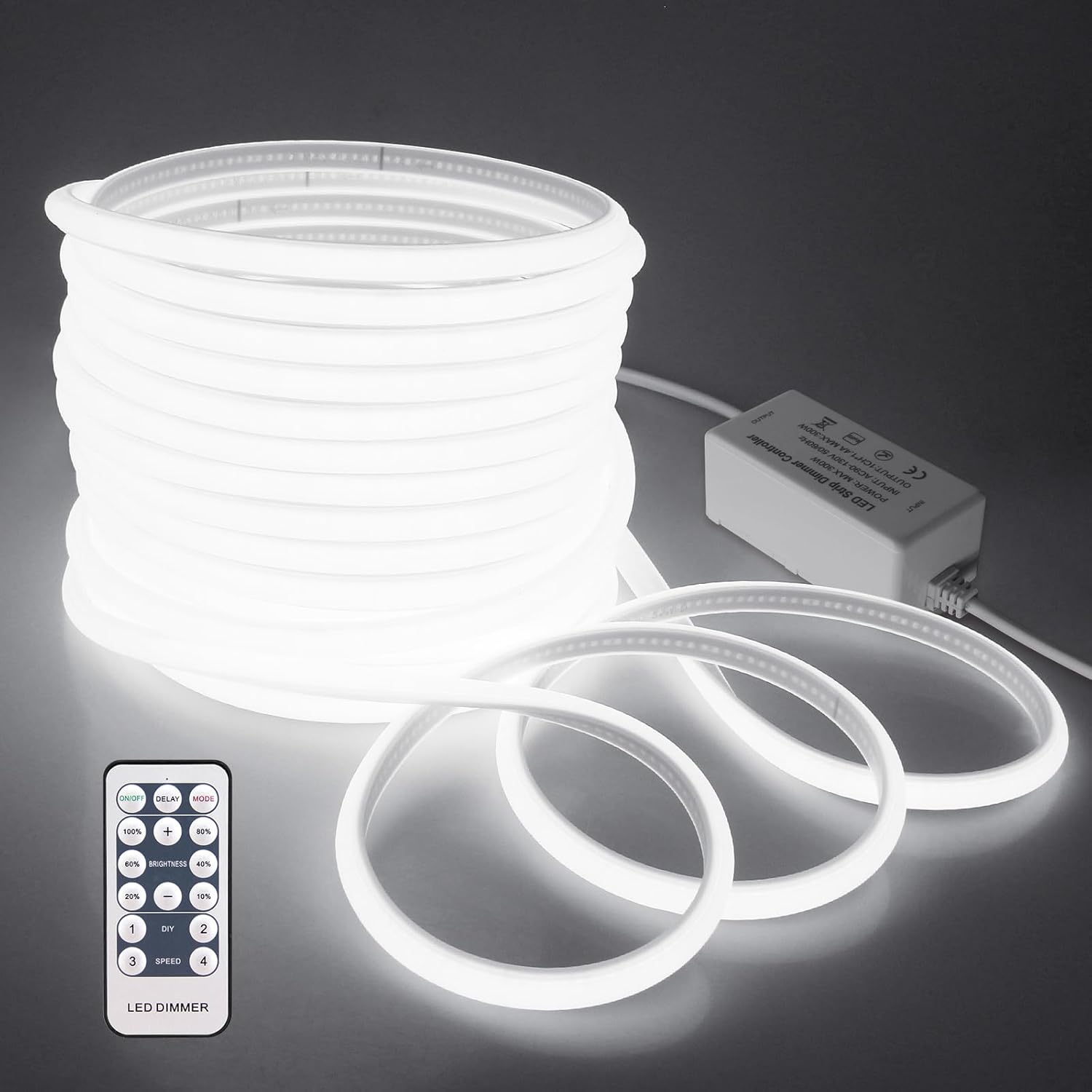 65.6FT COB Led Strip Lights for Outdoor and Indoor Use