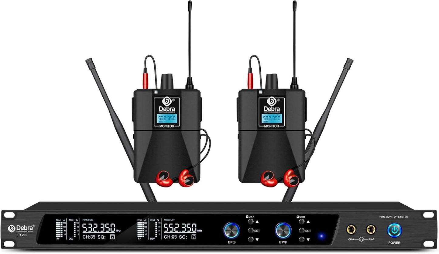 D Debra PRO Mono UHF Wireless In Ear Monitor System Review