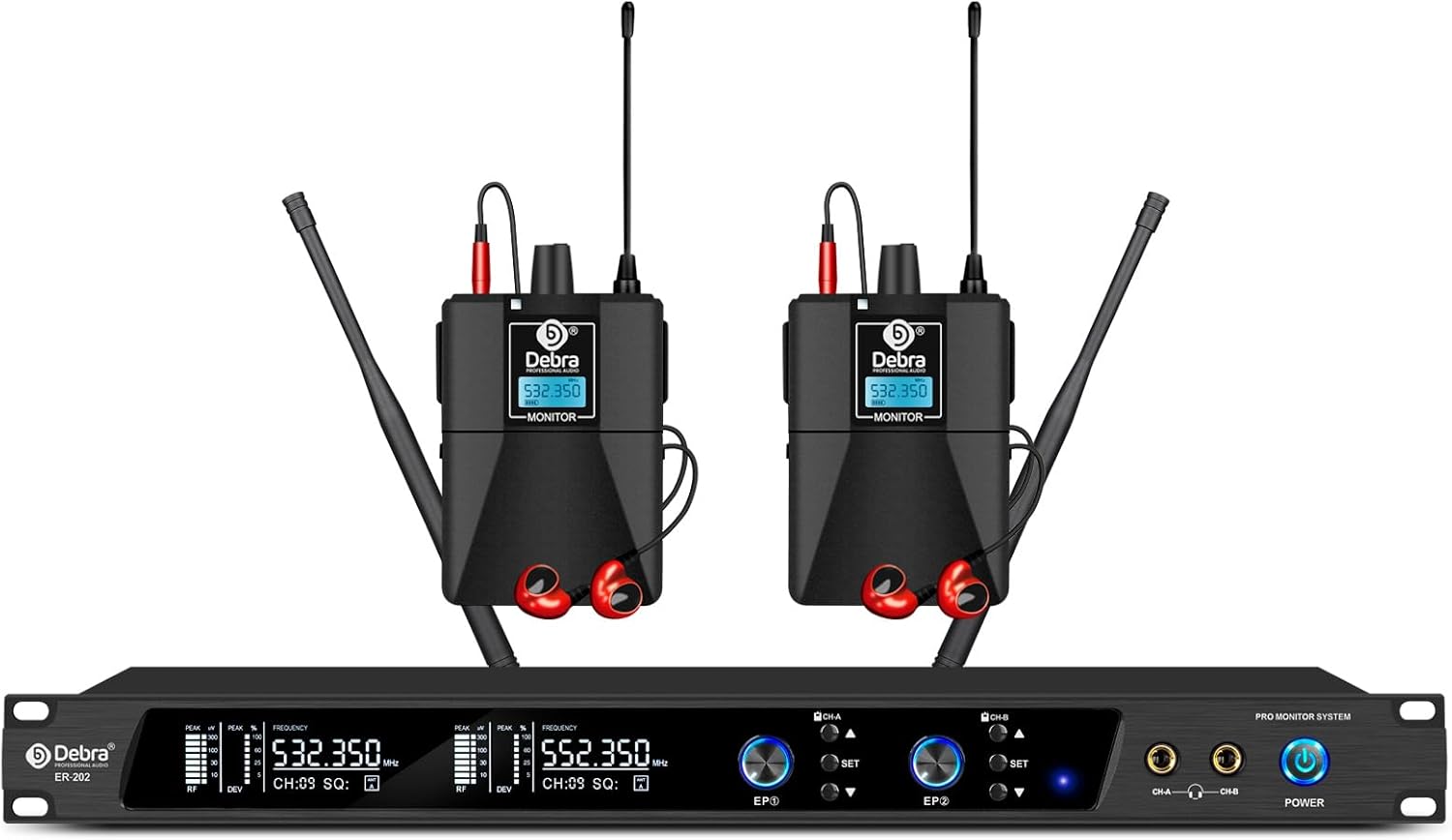 D Debra PRO Mono UHF Wireless In Ear Monitor System Review