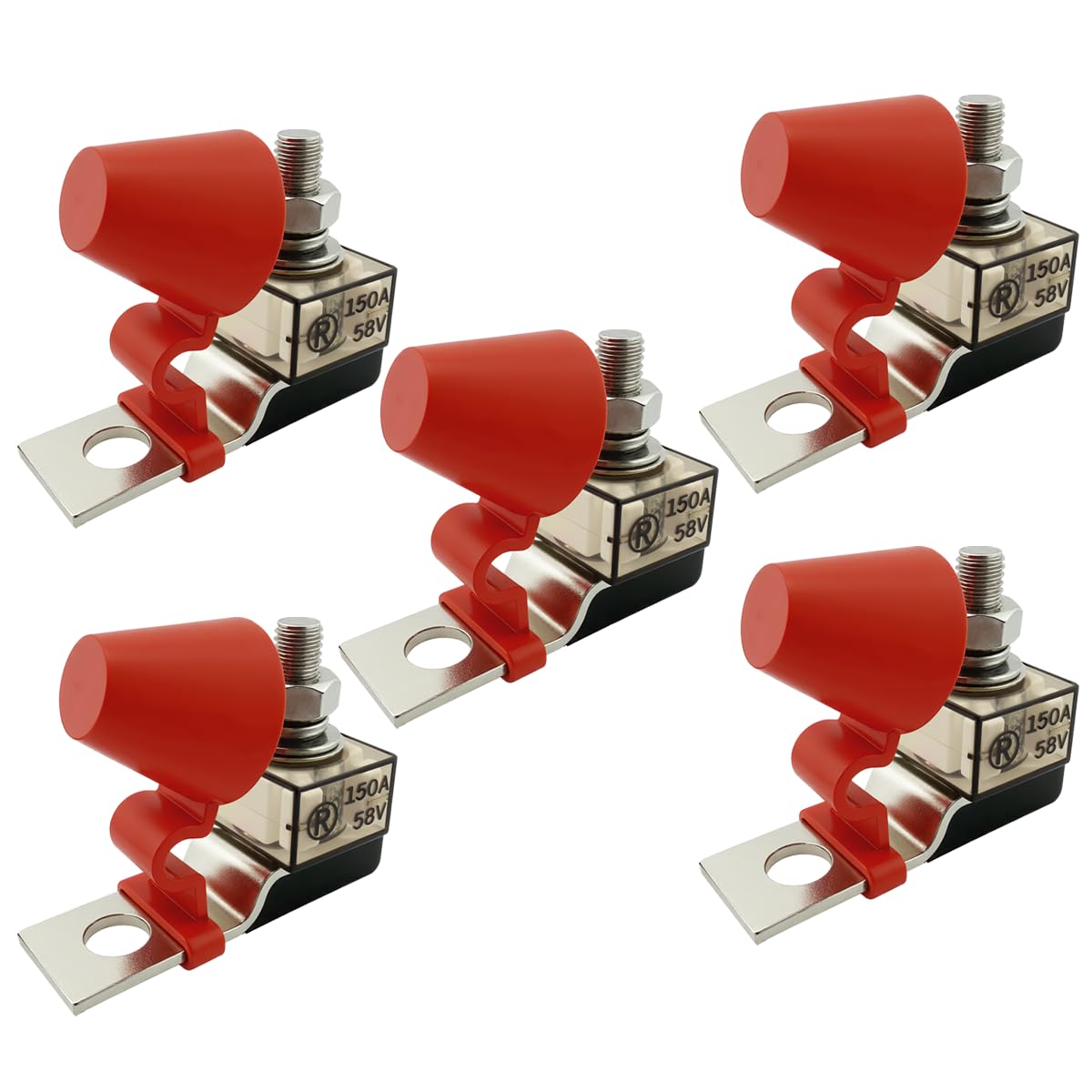 MRBF Terminal Fuses Block Kit for Boats, RVs, Solar Systems