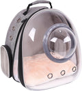 Front Extension Cat Backpack Carrier - Clear Bubble Pet Travel Pack