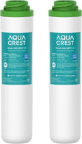 AQUA CREST FQK1K Under Sink Water Filter Replacement - Clean Taste