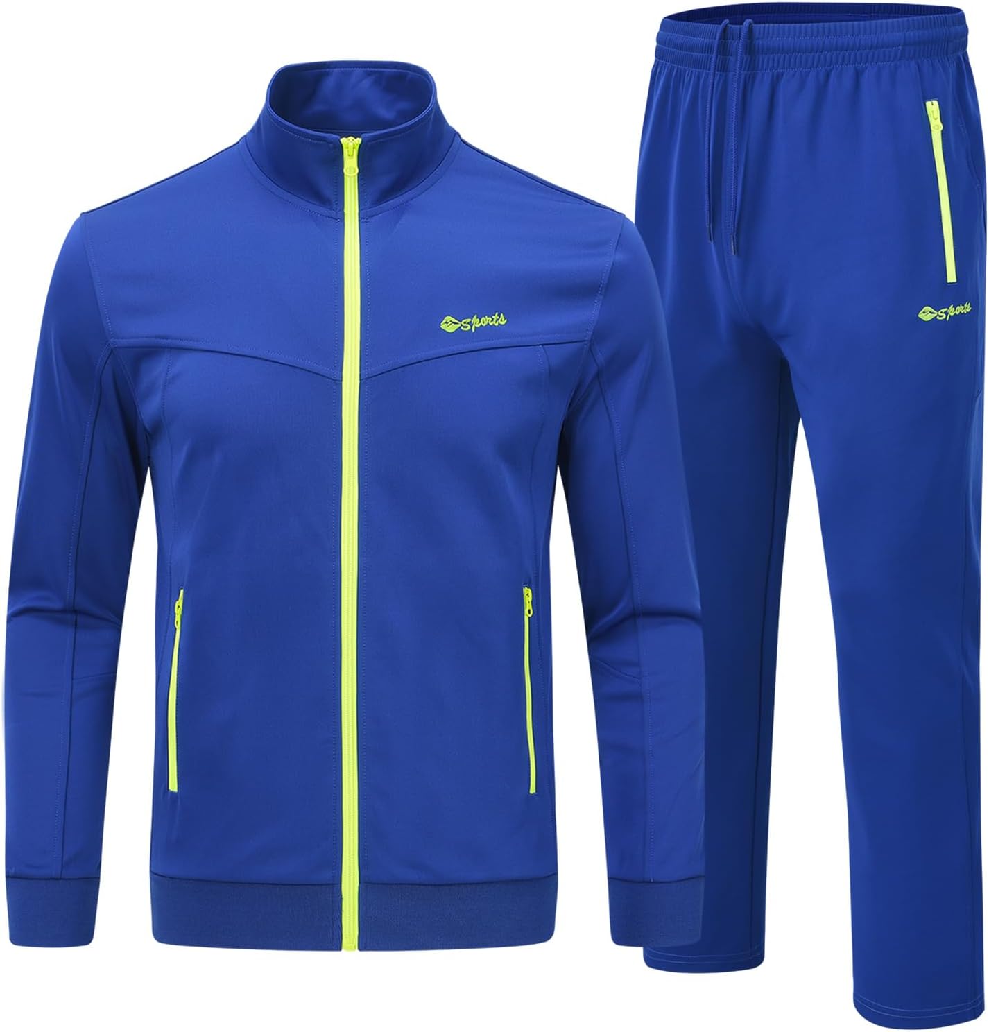 YSENTO Men's Tracksuits Outfits Set for Jogging and Training
