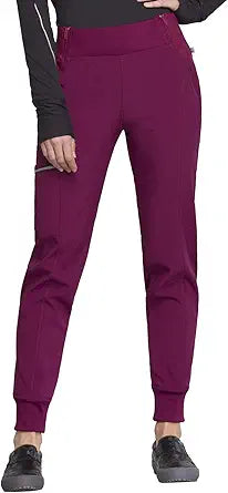 Jogger Scrub Pants for Women with 4-Way Stretch Comfort