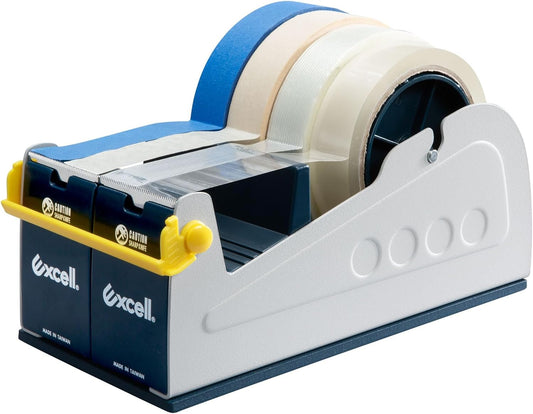 Excell Heavy Duty Steel Desk Tape Dispenser for Home and Office
