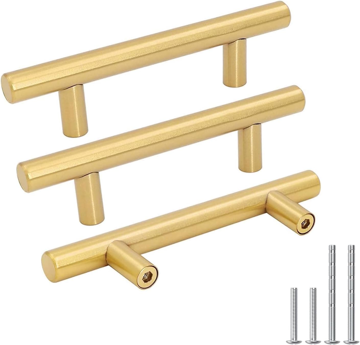 Stylish Gold Cabinet Handles for Modern Kitchen and Furniture