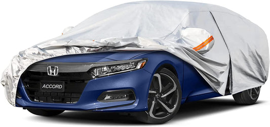 Kayme 6 Layers Car Cover for Honda Accord Sedan/Coupe 2001-2025