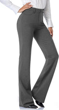 Stretchy Bootcut Dress Pants for Women - Tall Petite Regular Fit Wear