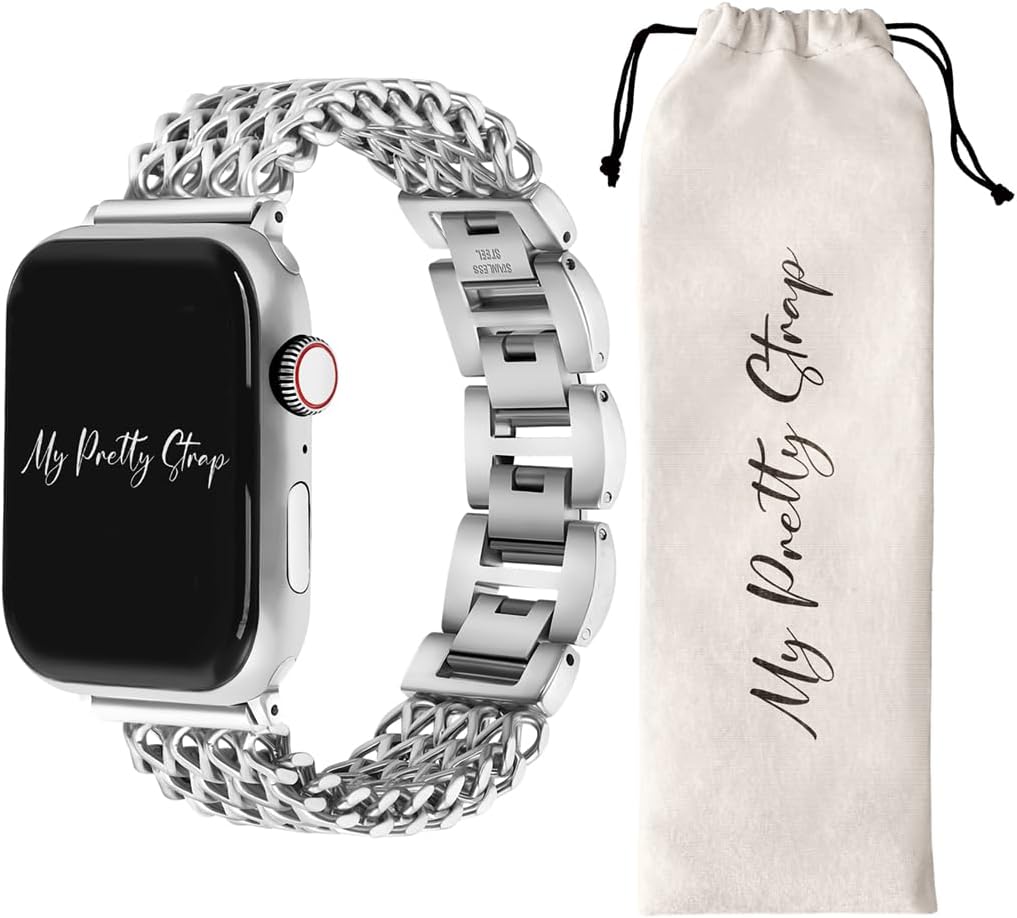 Stylish Gold Mermaid Band for Apple Watch Women
