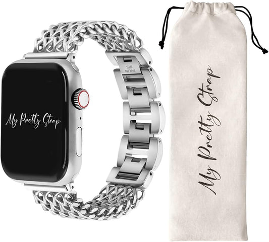 Stylish Gold Mermaid Band for Apple Watch Women