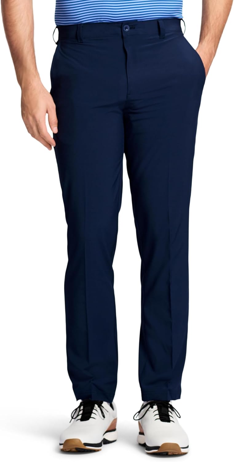 IZOD Mens Golf Swingflex Straight-fit Flat-Front Pants Review
