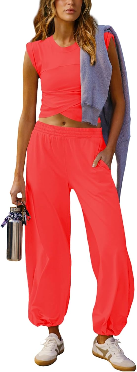 Women 2 Piece Outfit Set Loungewear for Stylish Comfort