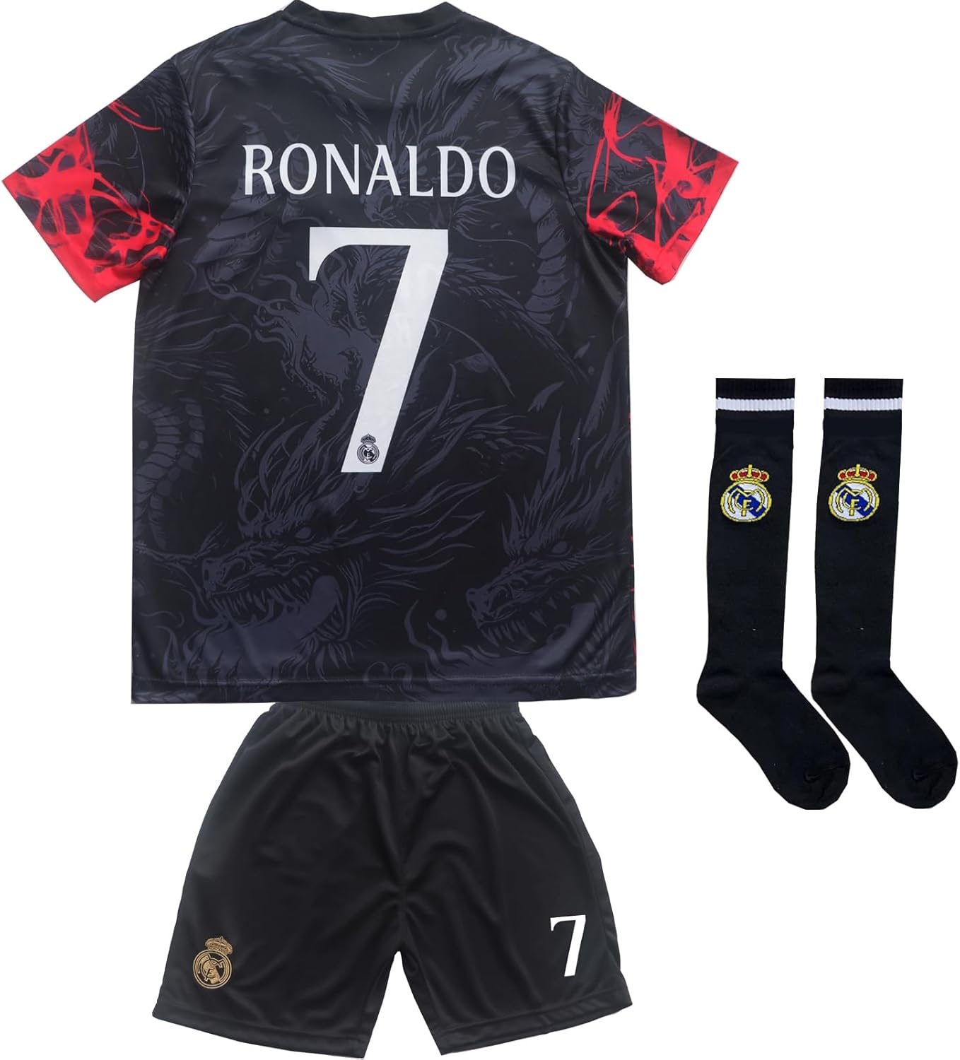 Pitch and Trek Ronaldo Madrid #7 Special Dragon Kids Soccer Set