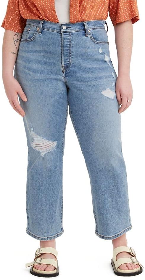 Levi's Women's Wedgie Straight Jeans for Flattering Fit and Style