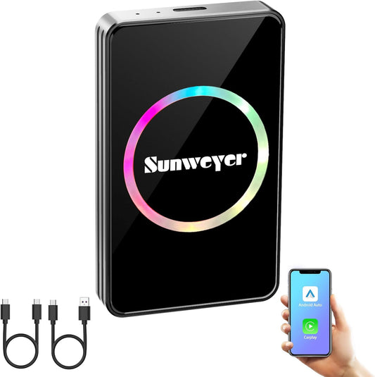 2025 Wireless CarPlay Adapter - Stream Anywhere!