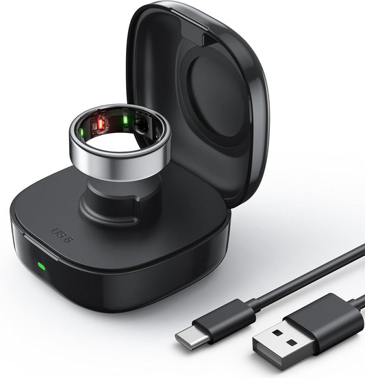Upgraded Wireless Charging Case for Oura Ring Gen3 - Compact Dock