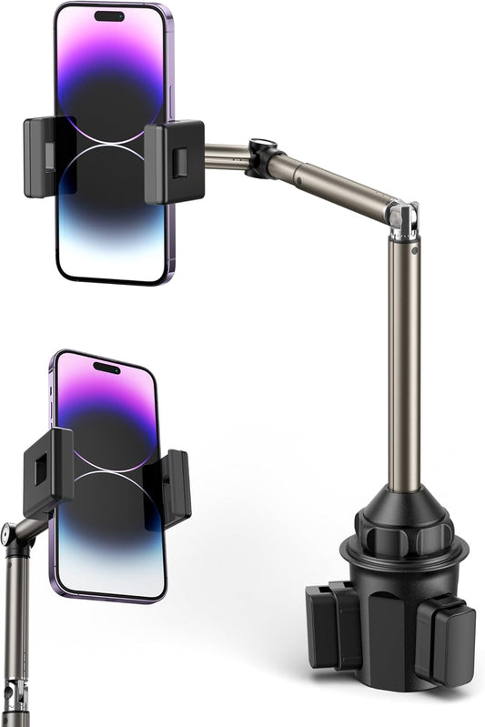 Stable Car Cup Phone Mount - Fits iPhone & Galaxy