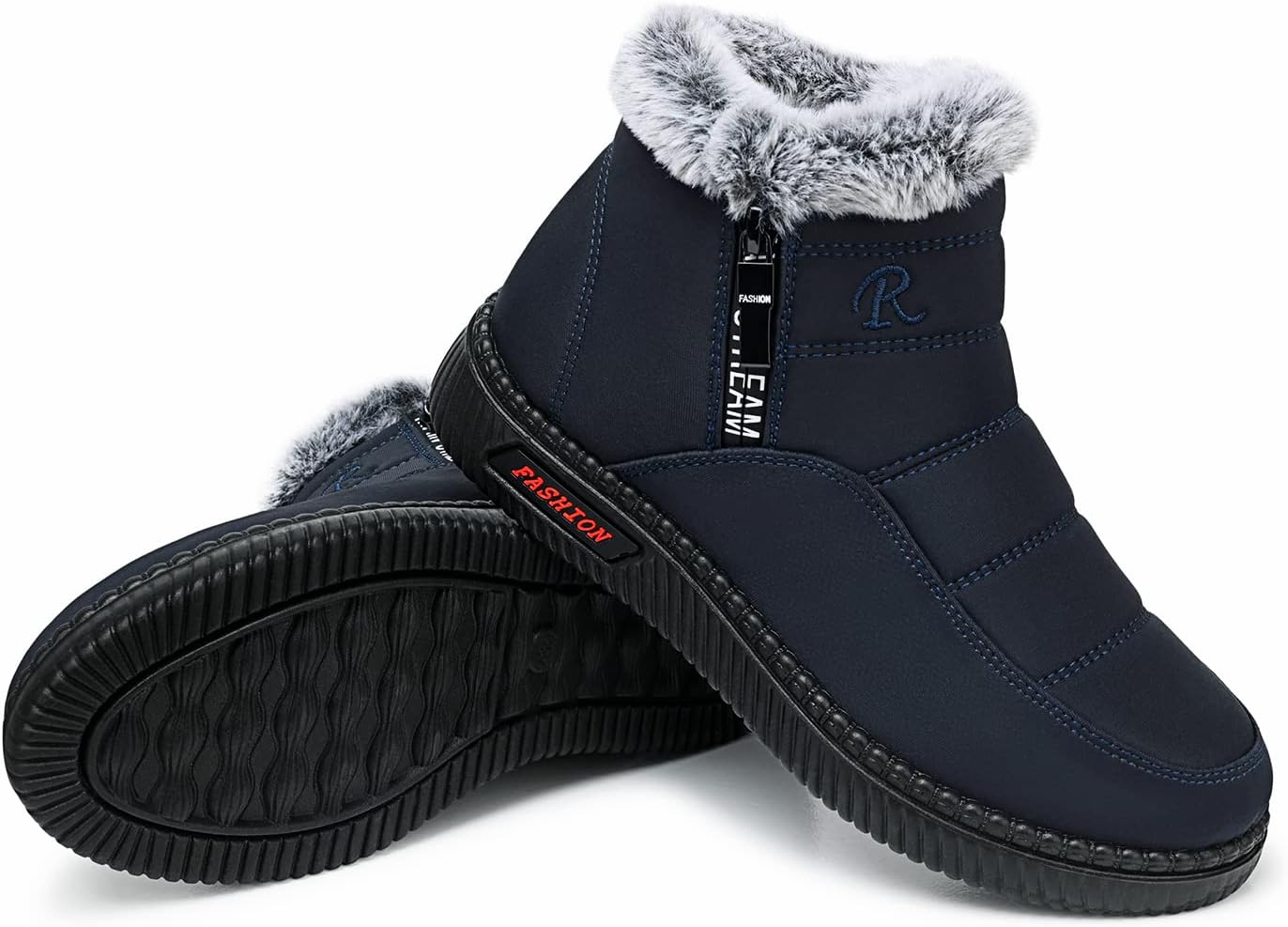 TEMOFON Womens Snow Boots: Warm Waterproof Ankle Boots for Winter