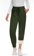 CAMPSNAIL Fleece Lined Sweatpants Women - Thermal High Waisted Joggers