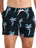 Mens Swim Trunks 5.5 in Inseam Swim Shorts with 4-Way Stretch