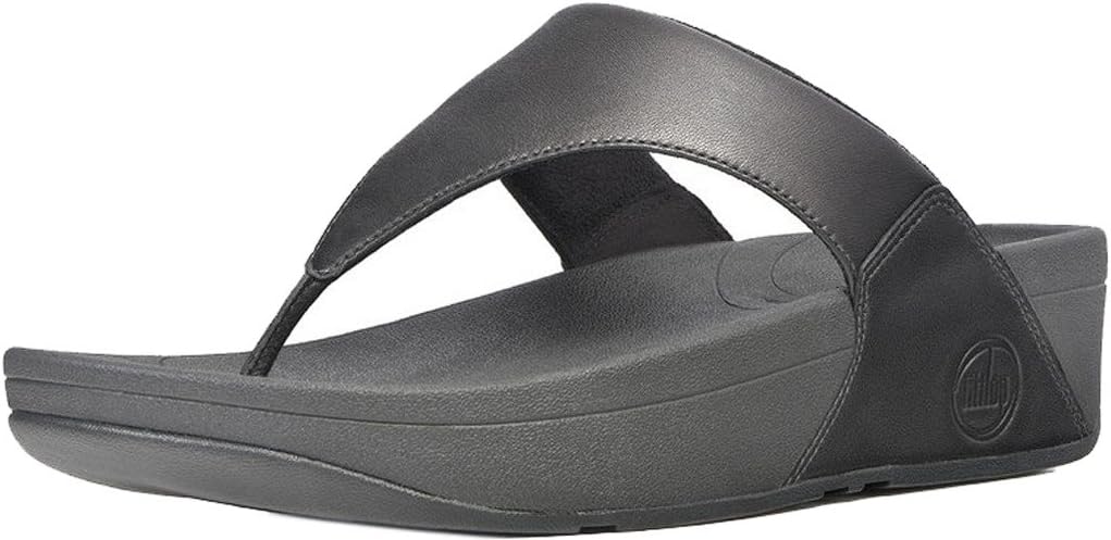 FitFlop Women's Lulu Leather Toe-Post Sandals for Comfort
