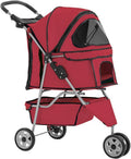 Pet Stroller for Small and Medium Dogs and Cats - Travel Folding