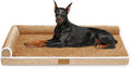 Patas Lague Orthopedic XL Dog Bed 48in x 30in - Supportive L Sofa