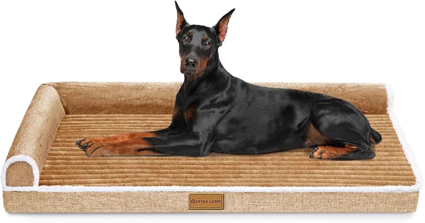 Orthopedic XL Dog Bed for Large Pets 48inX30in Waterproof