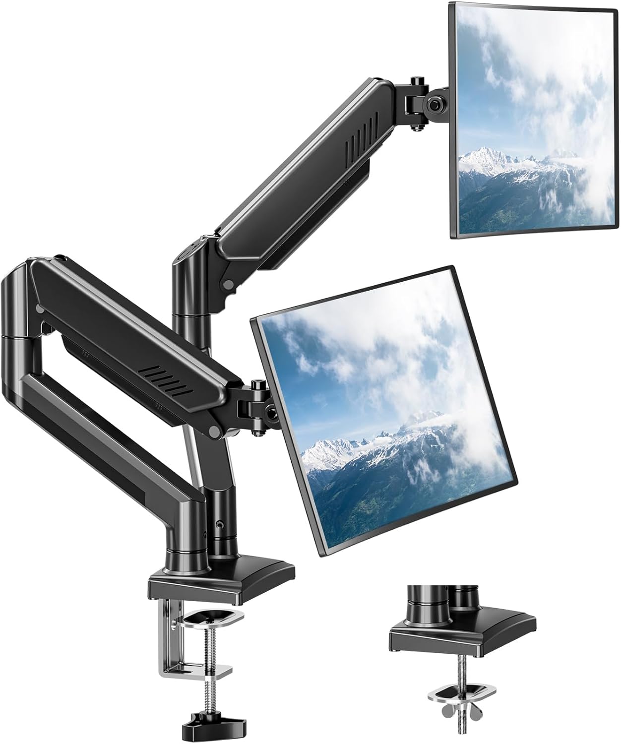 Ultimate Ergonomic Dual Monitor Arm: Boost Productivity!