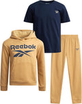 Reebok Boys Sweatsuit Set 3-Piece (8-14) - Everyday Athletic Layering