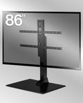 SANUS Universal TV Stand Large Swivel Base for Screens up to 86in