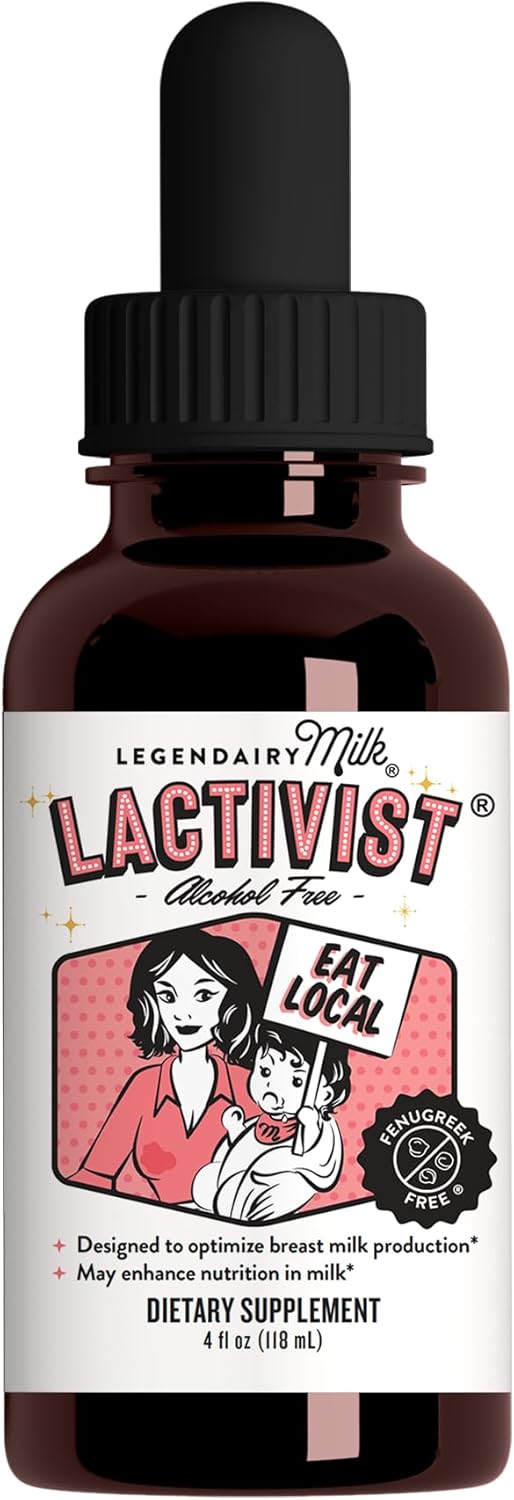 Lactivist Drops for Breastfeeding Support by Legendairy Milk