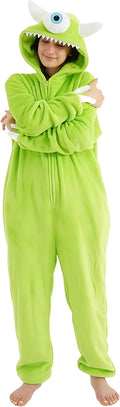 Onesie Pajamas Animal One Piece Costume - Cozy Mike Wazowski Fit