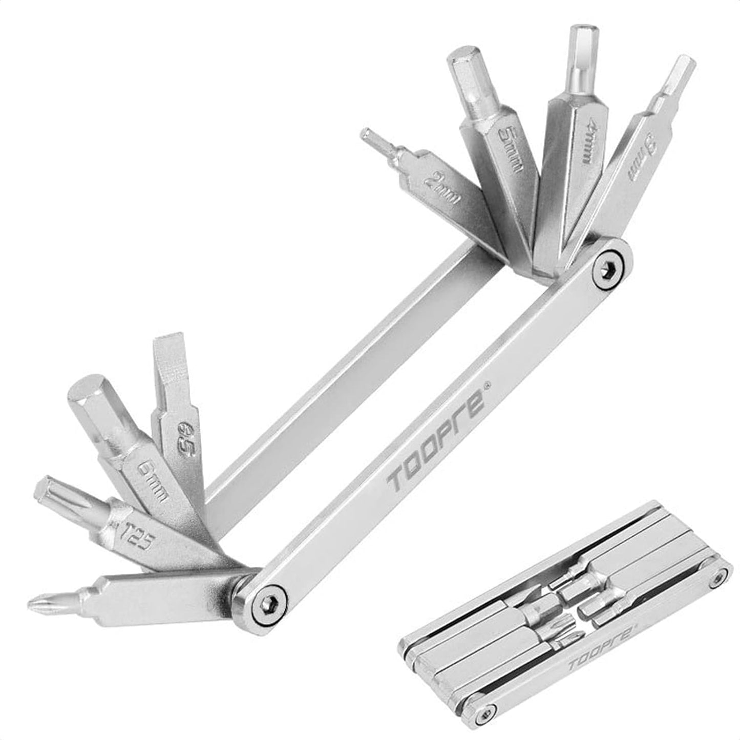 KIEVODE 8-in-1 Mini Bike Multitool - Lightweight Stainless Steel