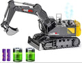 15 Channel RC Excavator Metal Shovel Remote Control Digger - Realistic
