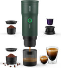 BREVOY Portable Espresso Maker: Self-Heating, 20 Bar, 9000mAh Battery - Camp Anywhere!