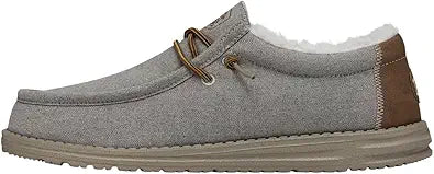 Hey Dude Men's Wally Herringbone: Comfort Meets Style in Footwear