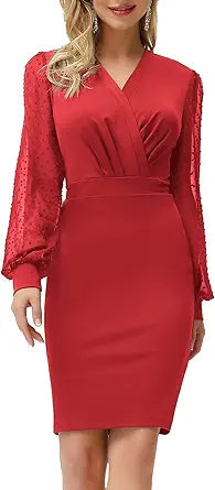 GRACE KARIN Women's Pencil Work Dresses for Elegant Occasions