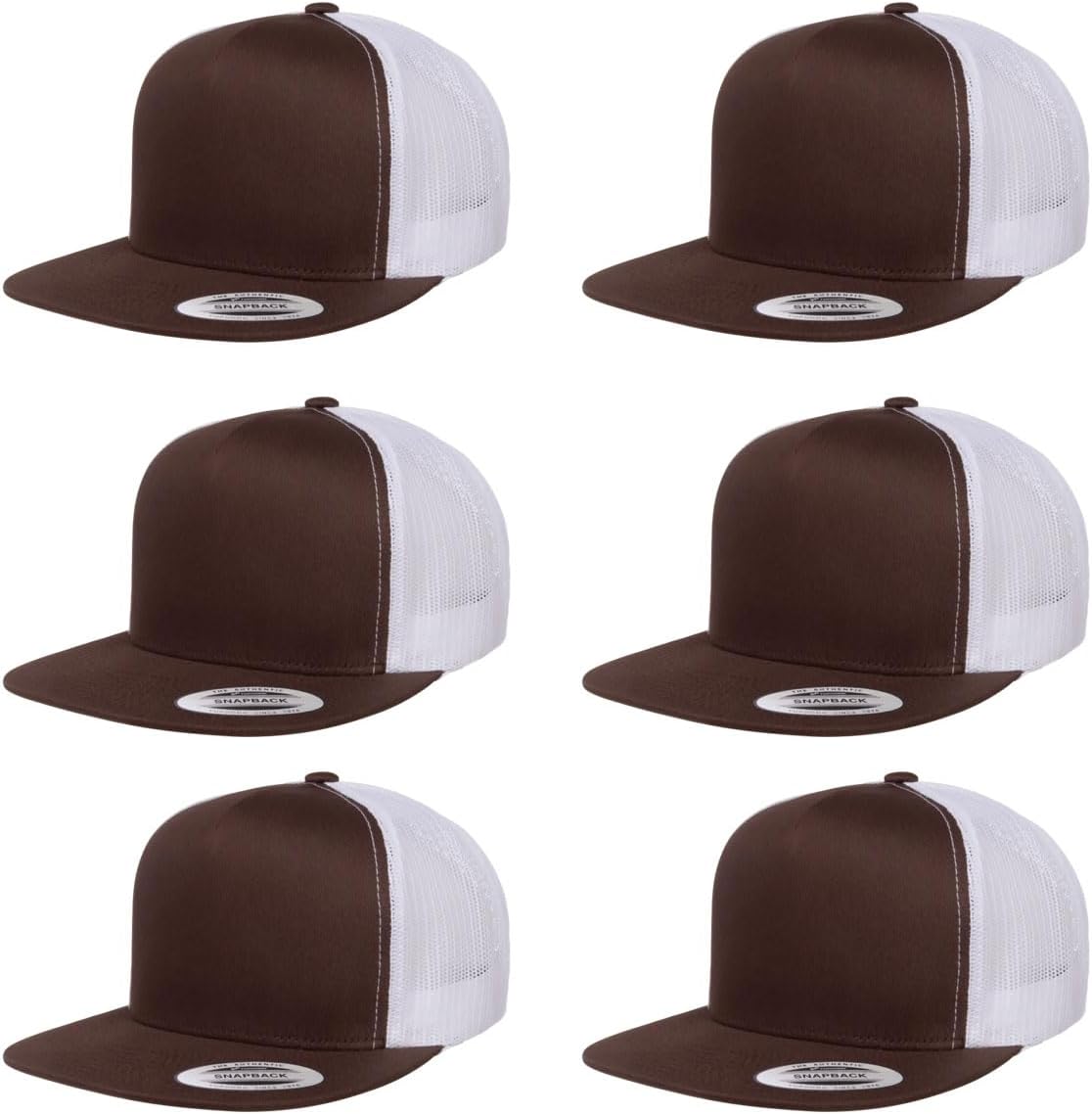 Yupoong 5-Panel Classic Trucker Cap for Ultimate Comfort