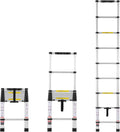 Telescoping Ladder 8.5FT Aluminum Lightweight Extension - Compact